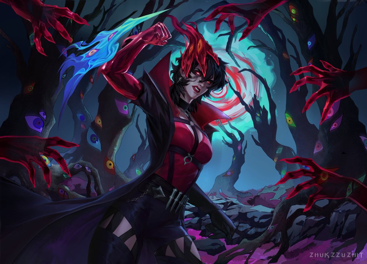 zhukzzhuz's tweet photo. Demoncursed!
#Leagueoflegends #Vayne https://t.co/6XSMx3cAoI