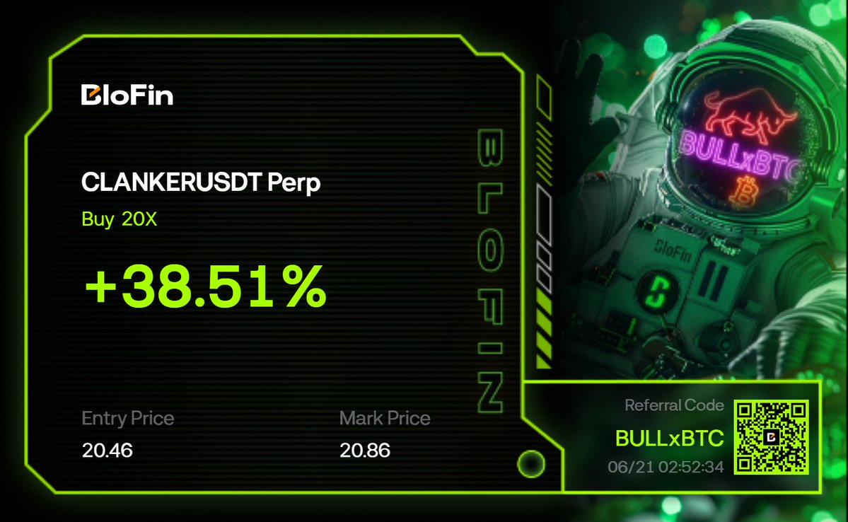 BULLxBTC's tweet photo. $CLANKER up 1R, stops to entry https://t.co/MDHuLmakQc