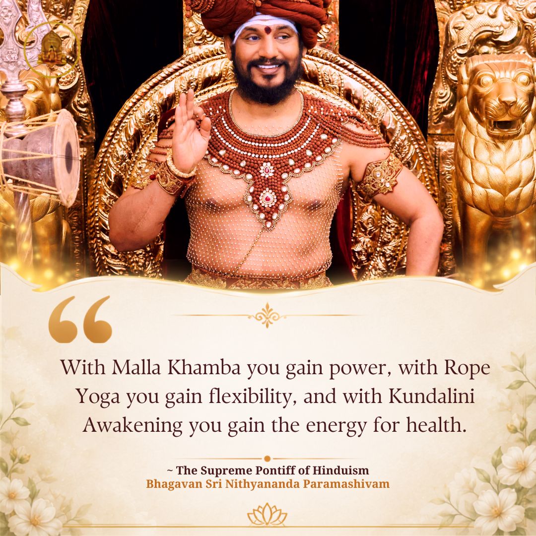 SriNithyananda's tweet photo. Through the practice of Yoga, your DNA can be literally altered and updated to the DNA of Maha Sadashiva. This is the ultimate spiritual alchemy where you transcend your biological limitations and rewrite your inner code to manifest the qualities of the Divine.
#Paramashiva #Nithyananda #InternationalYogaDay #NithyanandaYoga #YogaDay2026