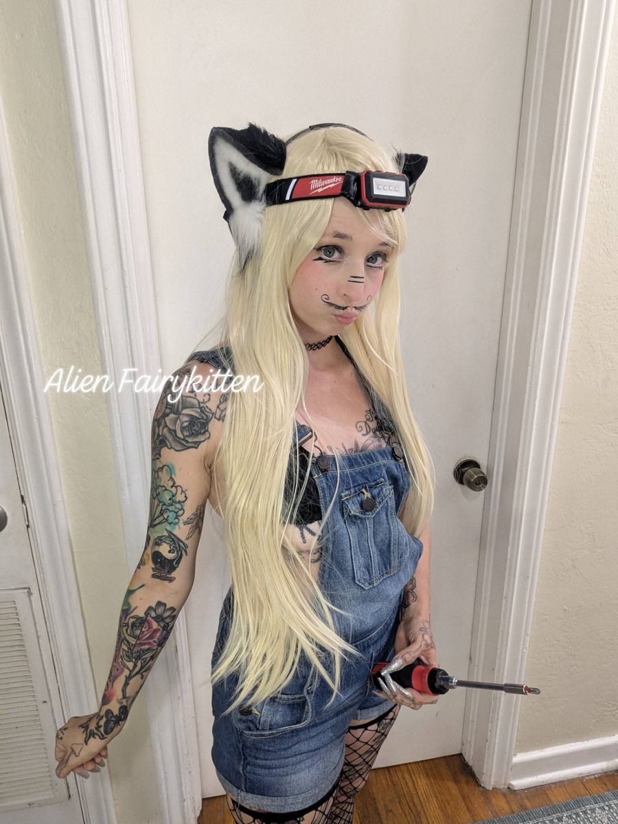 alienfairykitty's tweet photo. Being silly on the Internet this week 💐 https://t.co/6IT0hHj8UT