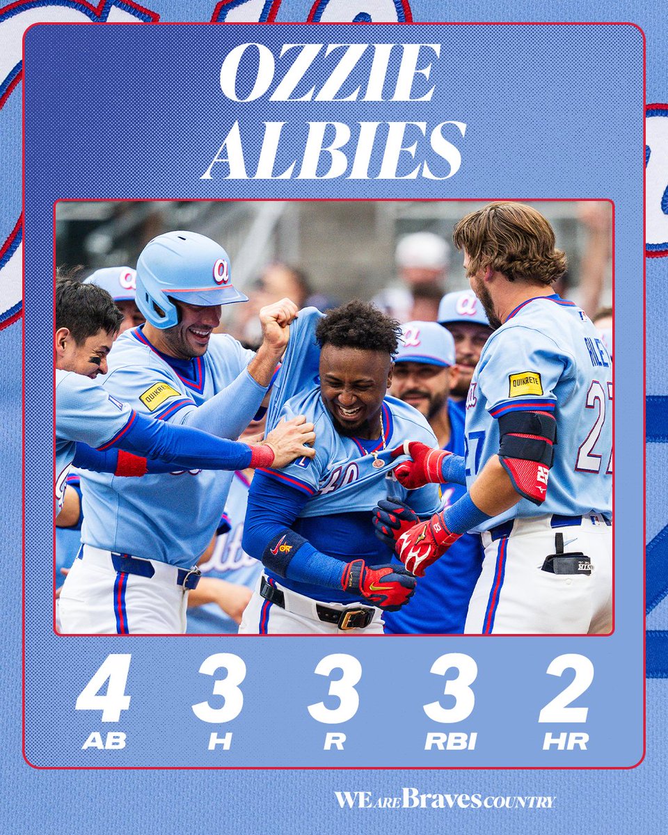 Braves's tweet photo. Stellar Saturday! 📈 https://t.co/BwUO7gGAci