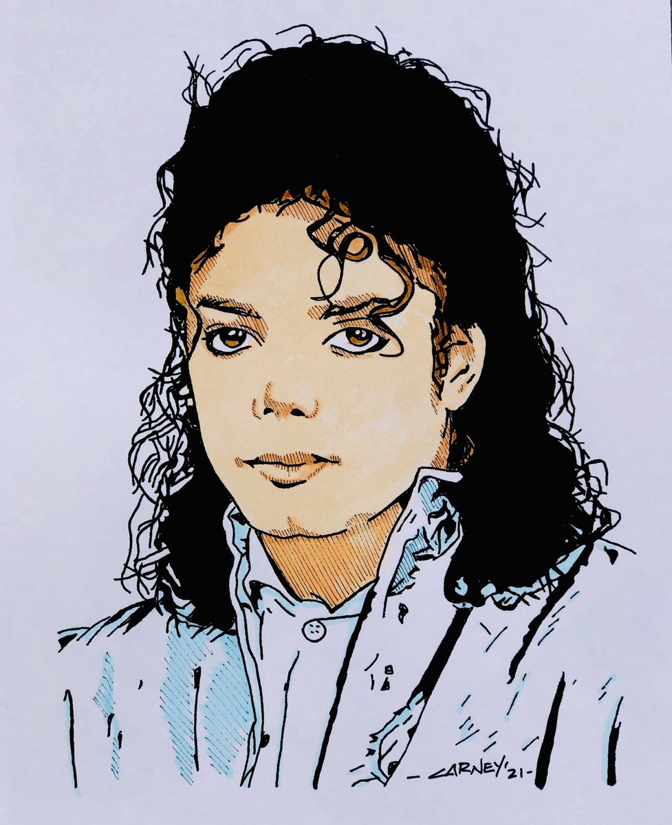 Carney_ART's tweet photo. When an artist learns to draw, they must attempt to make their hand so unconsciously adept that it will put down what they feel without having to think of your hands.

#MichaelJackson #Art #KingOfPop #CarneyArt #KingofPopMichaelJackson #GlovedOne #Love 
#ThereIsOnlyOne #MJFam https://t.co/ZOH2vLZEQi