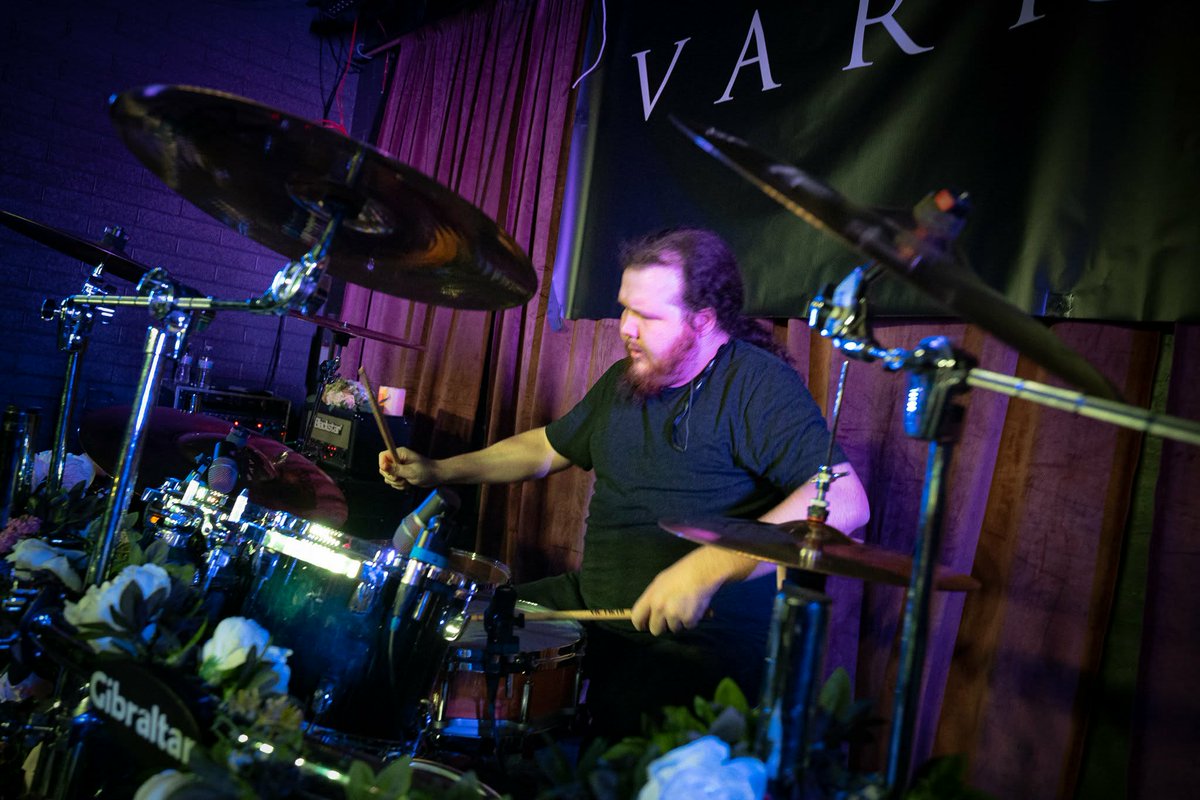 VarkanOfficial's tweet photo. Wishing a very Happy Birthday to the heartbeat of Varkan: our drummer, Mike! 🥁🎂 Thanks for 12 years of awesome music, friendship, and an impressive amount of patience while dealing with the rest of us. Cheers to another trip around the sun! 🤘🔥🍻 https://t.co/gxmbcc2pUV