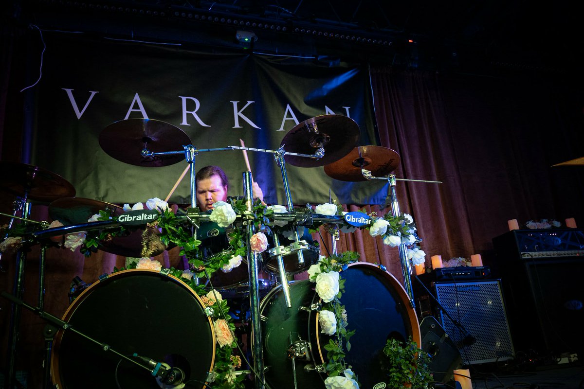VarkanOfficial's tweet photo. Wishing a very Happy Birthday to the heartbeat of Varkan: our drummer, Mike! 🥁🎂 Thanks for 12 years of awesome music, friendship, and an impressive amount of patience while dealing with the rest of us. Cheers to another trip around the sun! 🤘🔥🍻 https://t.co/gxmbcc2pUV