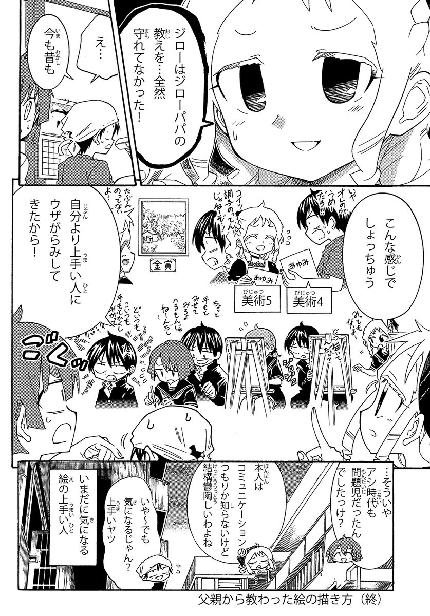 shiro_otsuka's tweet photo. 【父親から教わった絵の描き方】（7/7） 
以上。恥知らずは父親ゆずりです。 最後まで読んでくれてありがとうございます！ 
今日は父の日なのでぜひお父さん自慢しましょう

 #父の日 #実録漫画 https://t.co/EM5J6grqIA