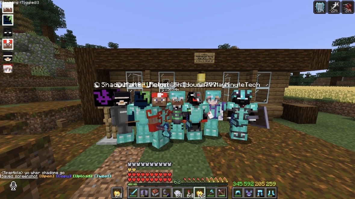 Infinity_voidd5's tweet photo. //Lifesteal World + Flowtives Stream
Lifesteal World has ended, and the retirement home is over. May and SB the grinders! Flow and Minute both held the Mace. Shadoune Pentar and Matter the late additions. And Ash in spirit!!
WE ARE RETIREMENT!
#FlowtivesClips #RetirementHome https://t.co/vBsQctoJMN