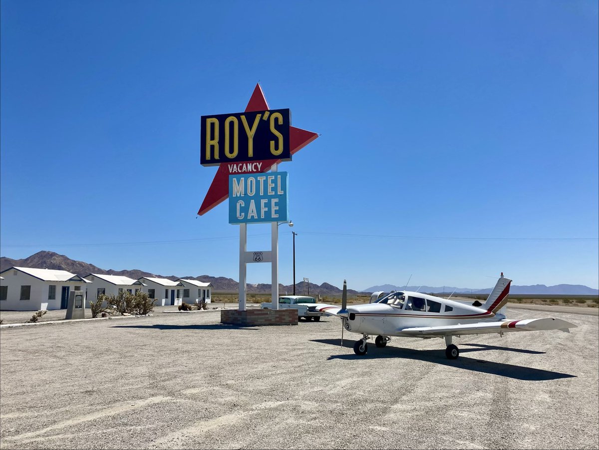 singlepilotops's tweet photo. 6 years ago when the world was shutdown.  I watched YouTube videos and found @mattguthmiller 

He inspired me by exploring awesome areas. 
This airplane was 22k dollars. Stop the excuses on why you don’t fly. 

if you’re close to here, get that root beer. #route66 https://t.co/ee66AGnvMY