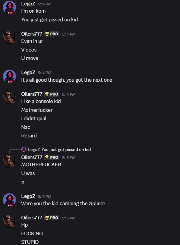 LegozTheIGL's tweet photo. Solo vic cup cannot be this serious https://t.co/VaQXpyQwPo