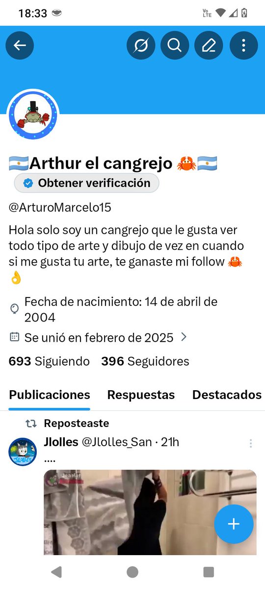 ArturoMarcelo15's tweet photo. Ay que linda tarde, voy a ver cuantos seguidores voy, no deben ser mu-

SU PUTA MADRE °O° https://t.co/IOcGI7B7iW