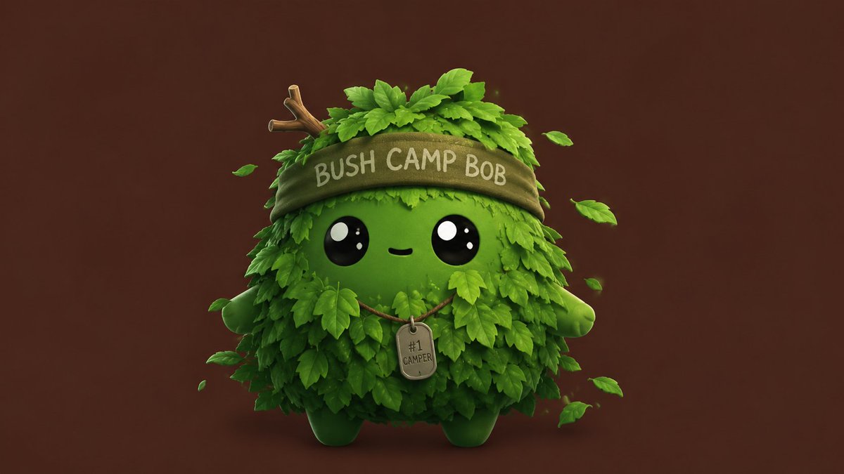 NoahXFrank's tweet photo. 🌿 Bush Camp Bob 🌿

Hide. Heal. Become the bush.

A spirit that rewards patience by healing you in bushes and disguising you as one when standing still and crouching.

#DesignASprite #Fortnite https://t.co/OOxjpO68jR