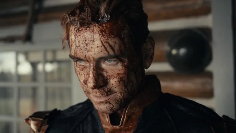 blxcknoirs's tweet photo. antony starr covered in blood makes me feel some sorta way https://t.co/9BY4TJS5MV