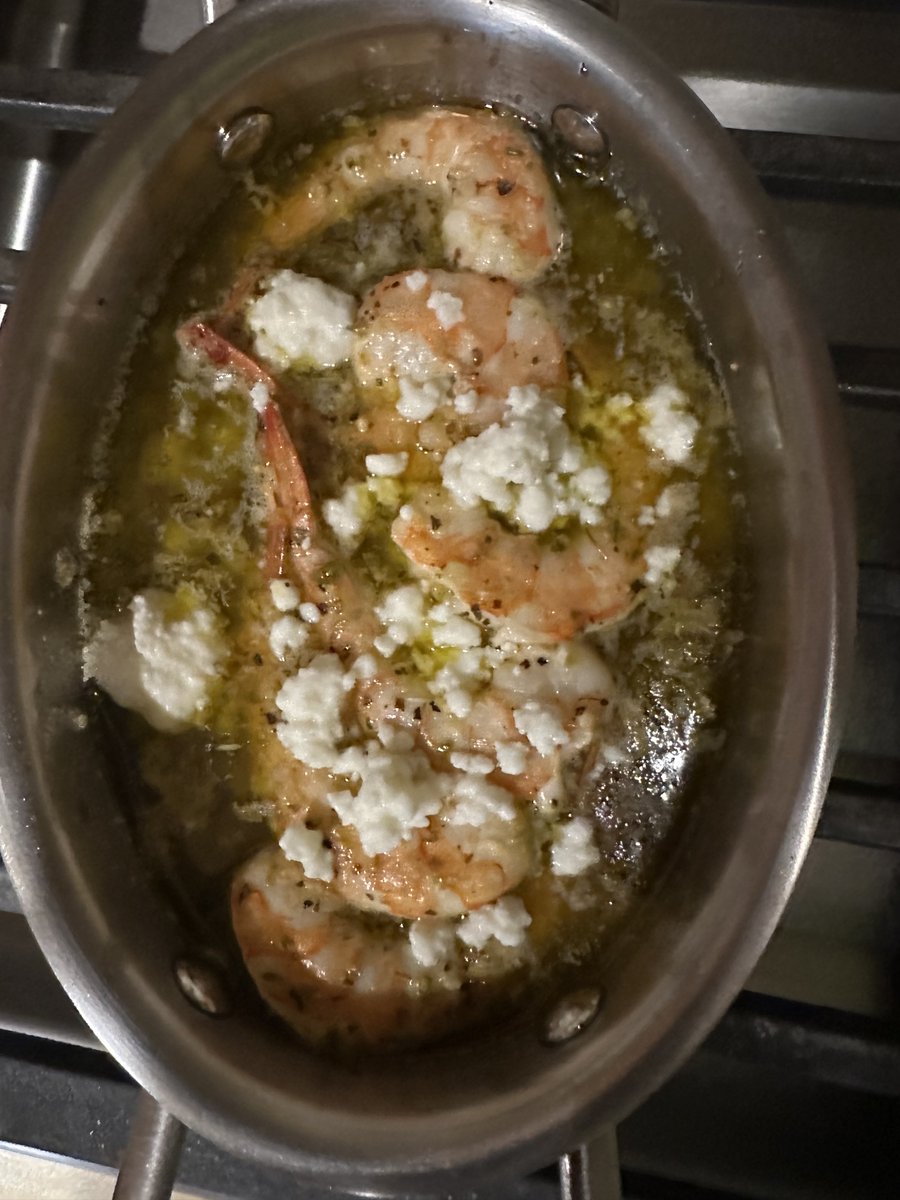 runrightbayou's tweet photo. Mediterranean Shrimp https://t.co/TjtaREJ0Ca