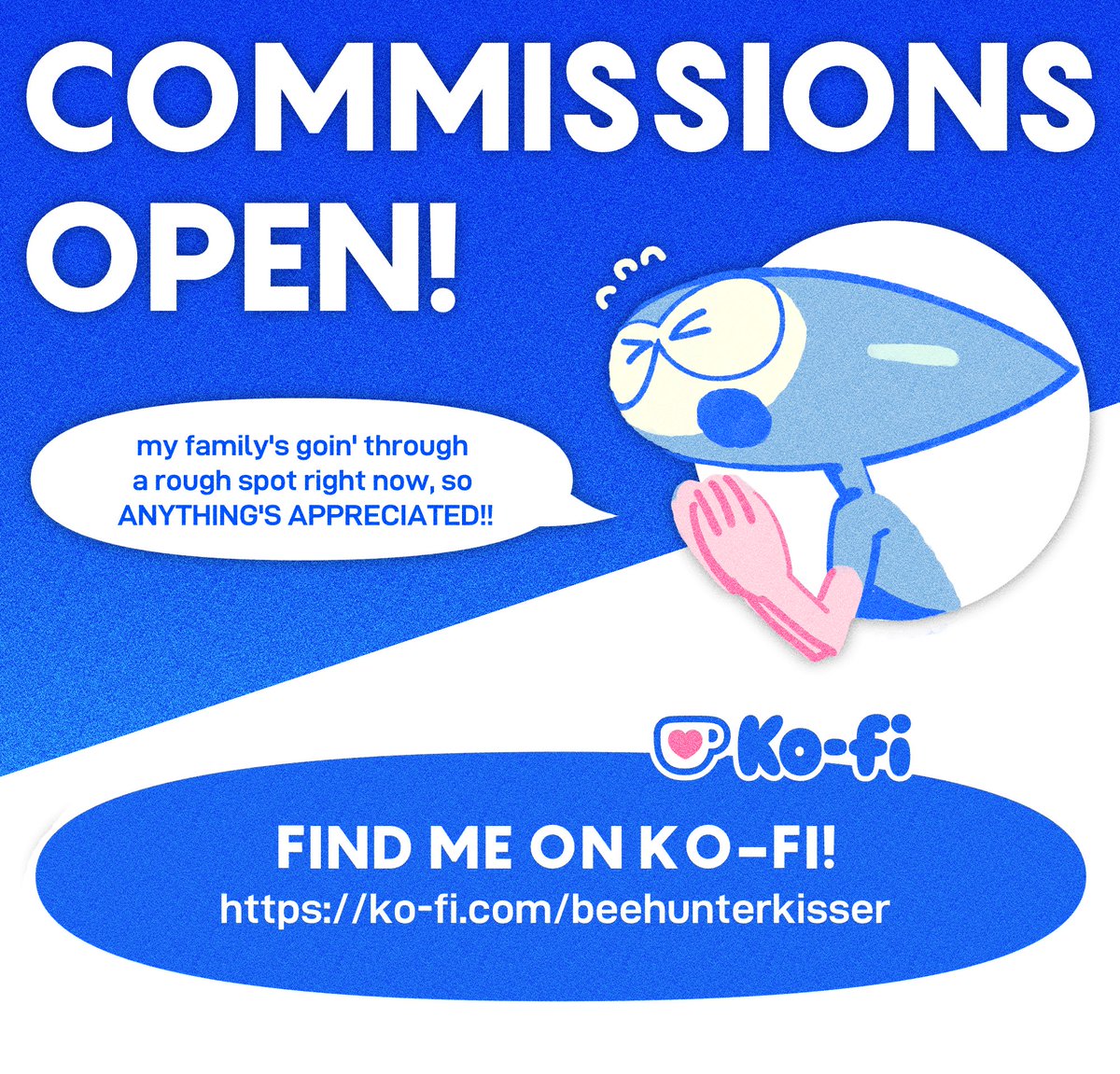 beehunterkisser's tweet photo. ‼️ MY C⭕️MMISSIONS ARE OPEN AGAIN! please take a look if you're interested, we're in a tight spot at the minute and every little bit is appreciated ‼️link in replies!! https://t.co/9kUvKIZ4H0