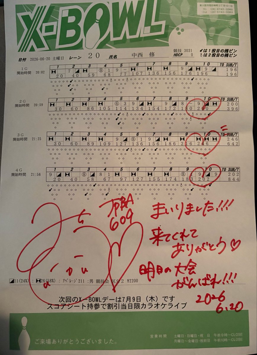 osa_197's tweet photo. Xボウルでの美空チャレンジ！
昼は妹に負けましたけど、夜はお姉ちゃんに勝てました😊 https://t.co/3qpGl0LYm1