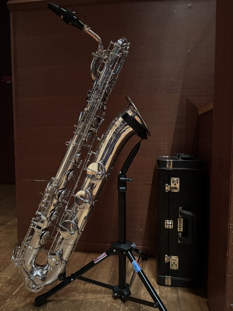 saxkossy's tweet photo. いよいよ本日開催です♪✨

朝ランして🏃‍♂️💨🍑
セルマーの銀バリで頑張ります！
🎷🇫🇷SELMER serieⅡ WE/SP

💁本日のゲスト奏者は
読売日本交響楽団首席
🪊トロンボーン奏者の青木昴さんです👏
12時より数量限定で当日券の販売もございます
よろしくお願い申し上げます🙇‍♂️ https://t.co/vz2Pl2ncTd