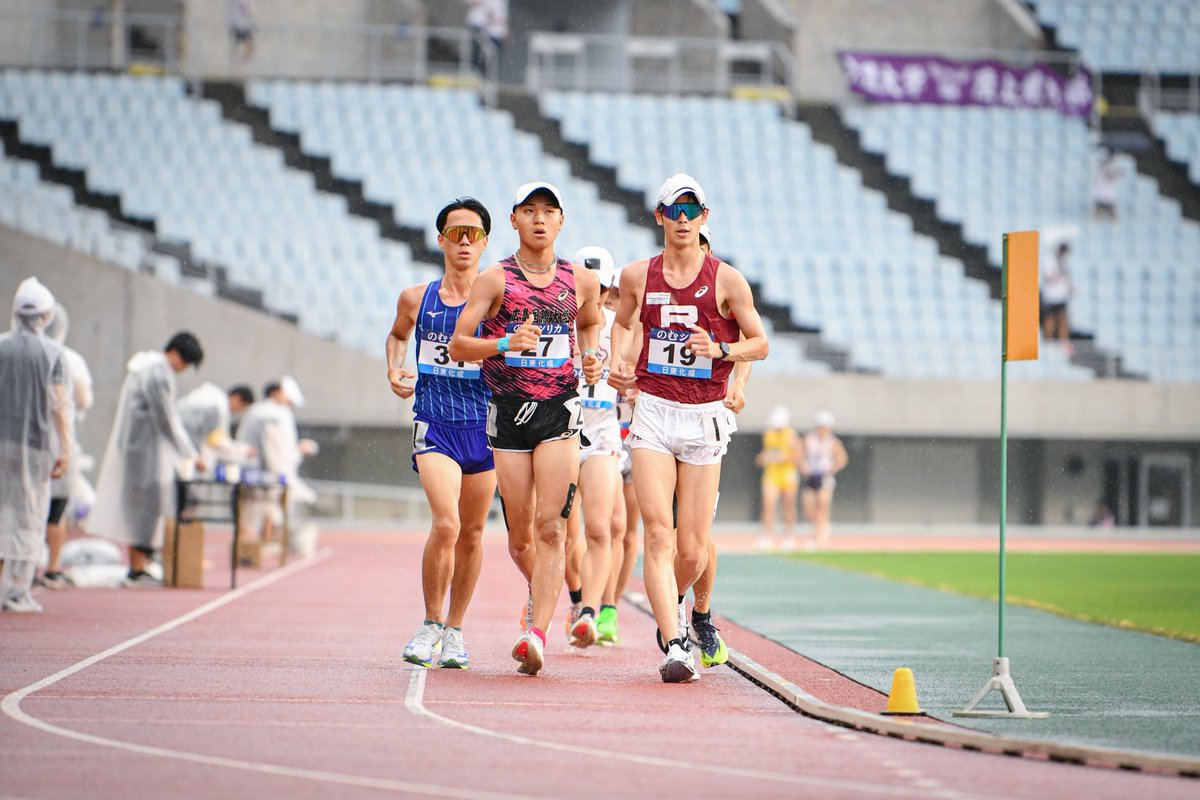 79西日本IC #西日本インカレ 男子10000mW決勝 🥇髙田智生 選手（立命館