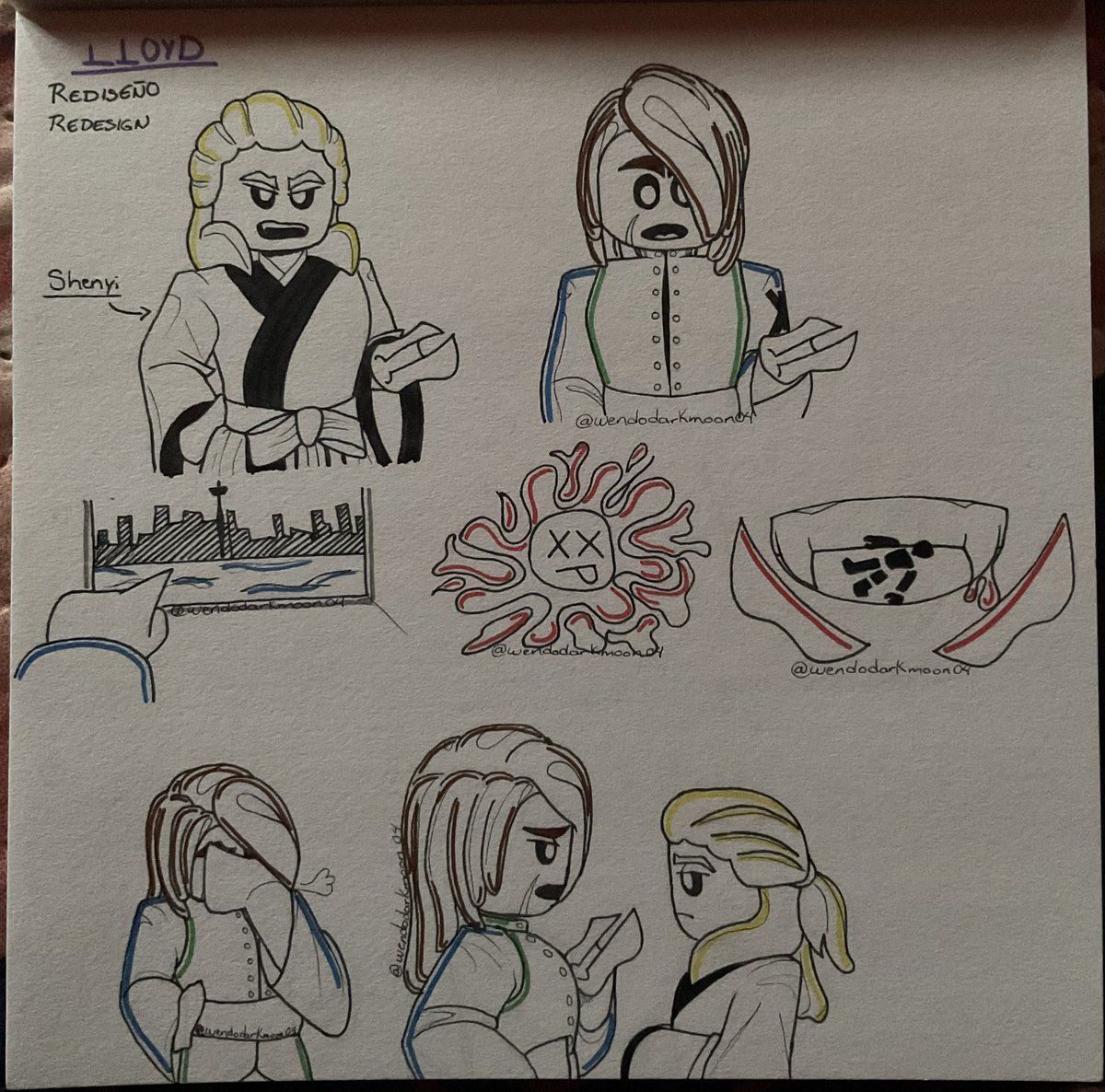WendoDM_04's tweet photo. Dinámicas entre Kai y Lloyd (rediseñado) de mi AU PowerPhobia, video disponible en mi TikTok.
#lloydgarmadon #kaininjago #ninjago #ninjagoau #greenflame https://t.co/NywtV5t79F