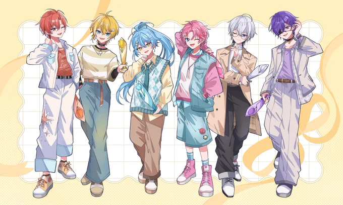 《works》 とぅるりぷ様、「Street Step」歌ってみたMVにてイラストを担当させていただきました!