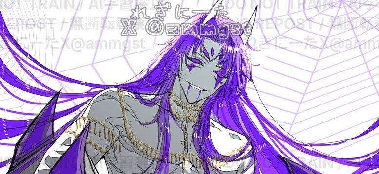 ammgst's tweet photo. ポイピクに🔞🕷💜載せました
リンクはプロフィールにあります https://t.co/U9luGyB3d3
