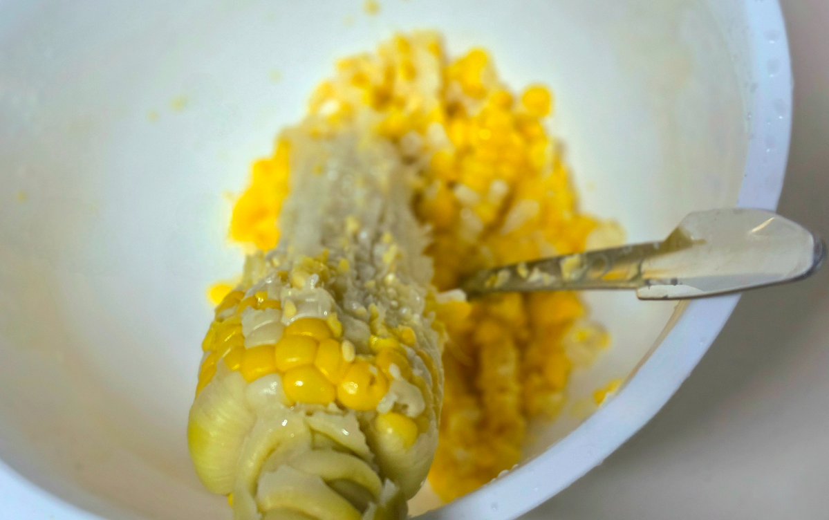 955_HIRO's tweet photo. 剥き立てモロコシ🌽&amp;掘り立てキタアカリ🥔のかねふく生めんたいこのタラモサラダ😊
食べタイミングでブレイクして召し上がれ
🤲😊 https://t.co/mn6qIygfkg