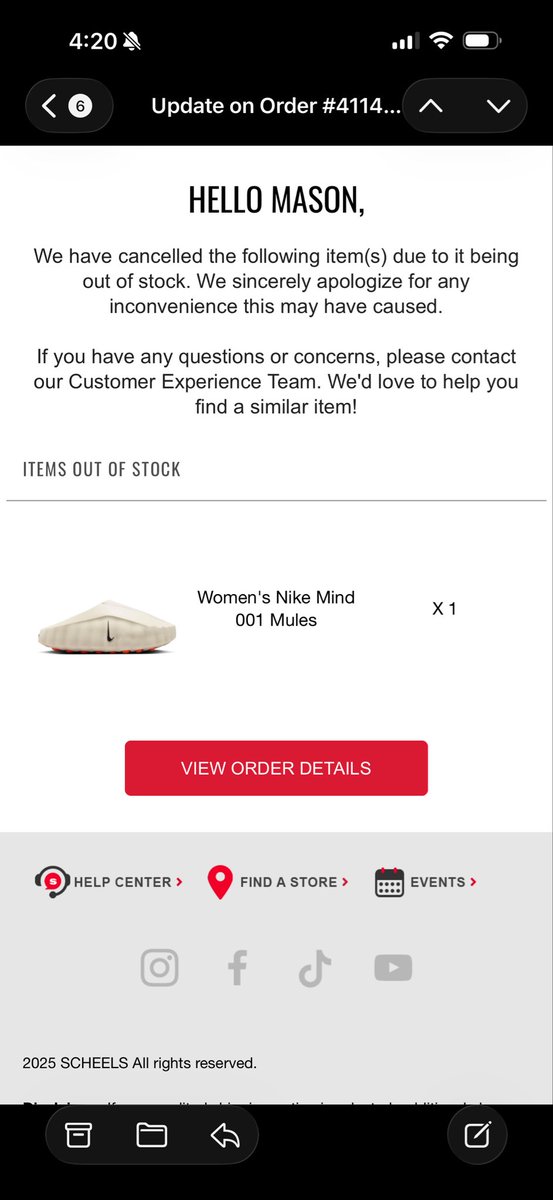 _masson's tweet photo. @SOLELINKS Never mind lmao https://t.co/gb0cz40yfn