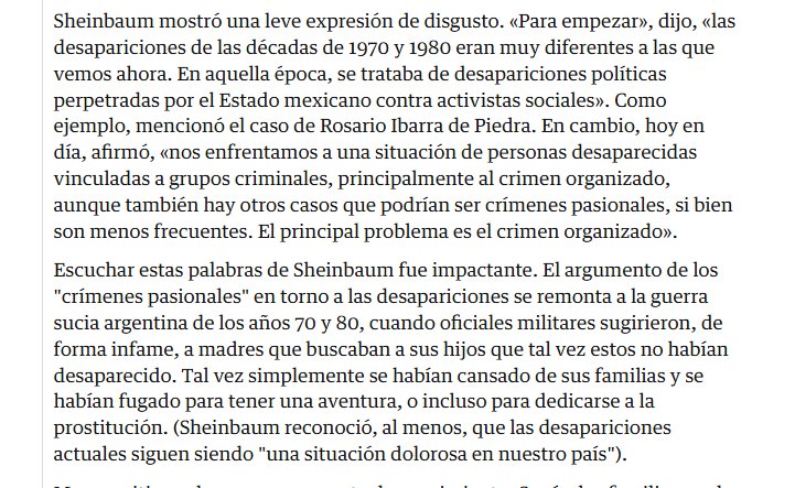 Arouet_V's tweet photo. Los jilguerillos del gobierno son muy limitados, por ejemplo @ElSoberanoMX y @paezvarela, entro otros muchos. Presumen la portada de The Guardan Week porque está @Claudiashein pero no se dan cuenta de que la están comparando con la dictadura argentina de los 70 y 80. https://t.co/q824rkcpK0