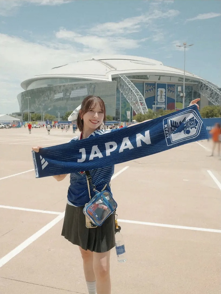 frienderz's tweet photo. ももクロ玉井詩織　「念願の」W杯現地観戦報告　オランダ戦生観戦で「ずっとワクワクが止まらなかった」(スポニチアネックス)
#Yahooニュース #玉井詩織
https://t.co/NNt4OkCByi https://t.co/vreZJb0XDS