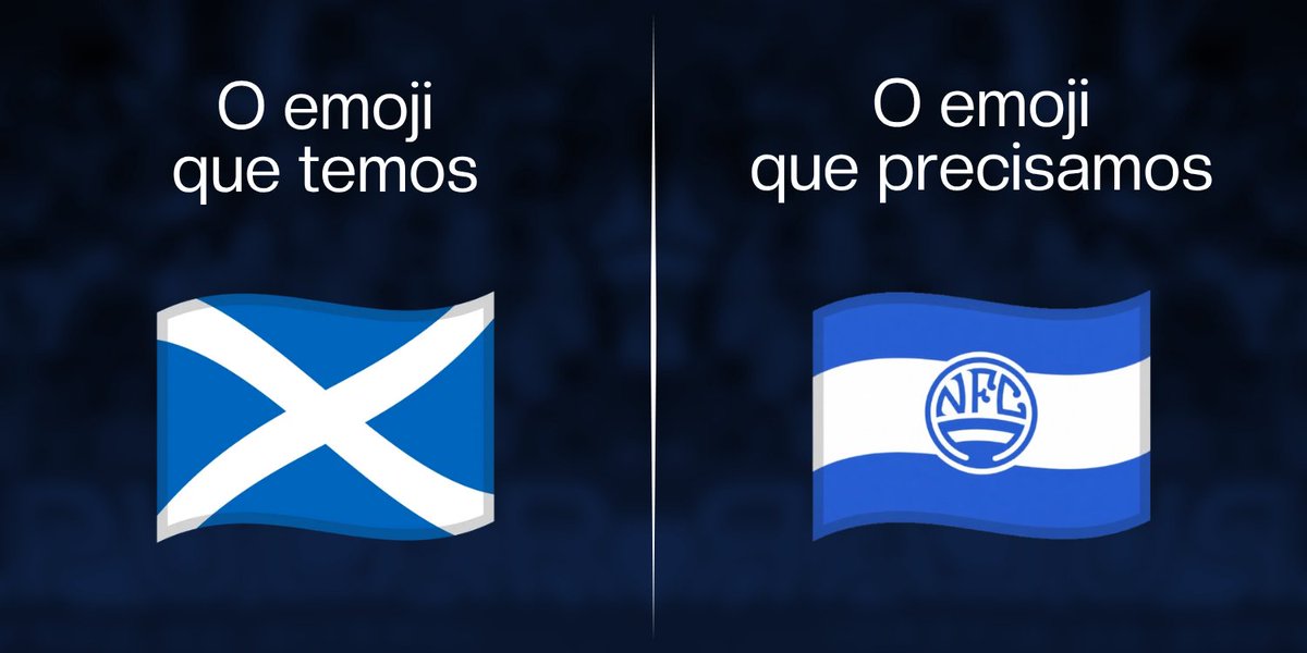 nfcreserva's tweet photo. O Niteroiense só pede esses emojis para ficar completo! 🥹💙🤍 https://t.co/yQiQcfPvCm