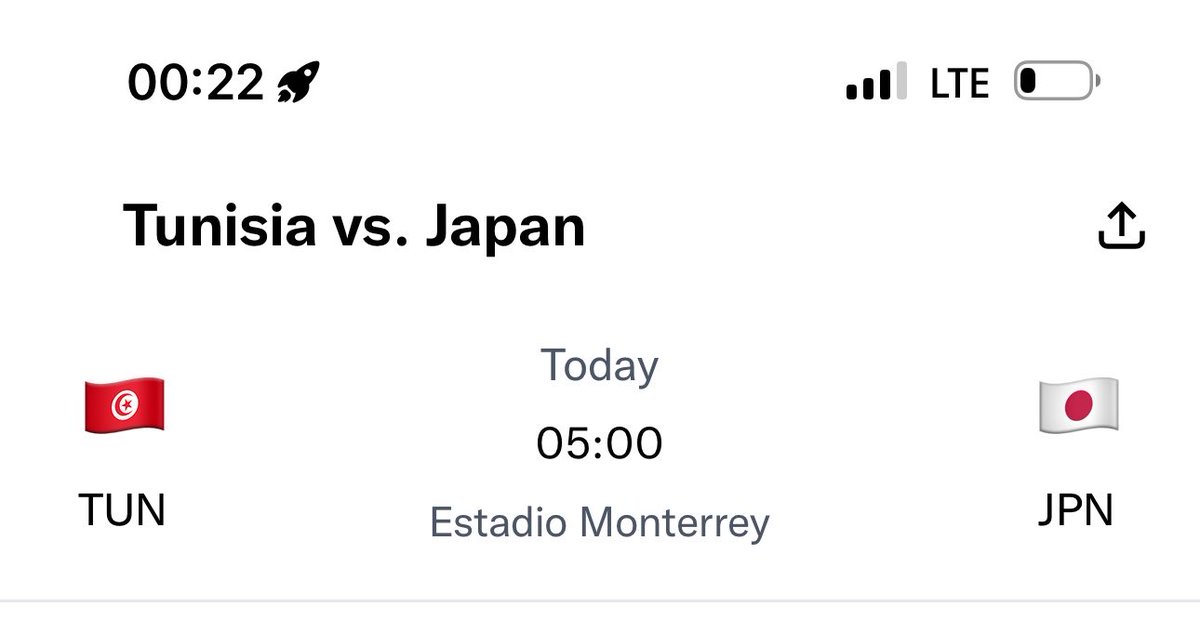 EmekaOghali's tweet photo. 🇹🇳 Tunisia vs Japan 🇯🇵

Drop your correct score prediction to win out of $100

Also 👍+🔁 https://t.co/LnFFxVAF3D