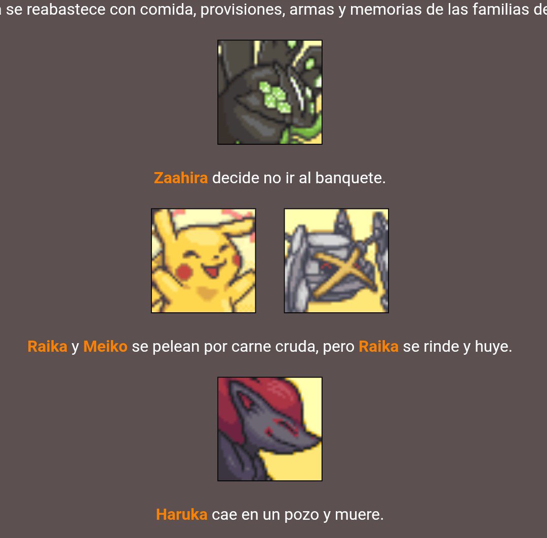 pokeactv's tweet photo. Se cortó la captura
EL BANQUETE

Los elegidos no saben caminar https://t.co/BiV6oqyqPO