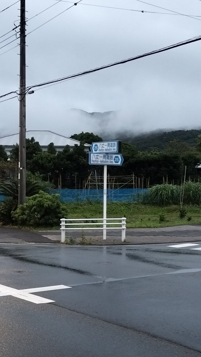 tatsu_kokumin's tweet photo. 東京都八丈町　都道215 https://t.co/ed1ey7gaUK