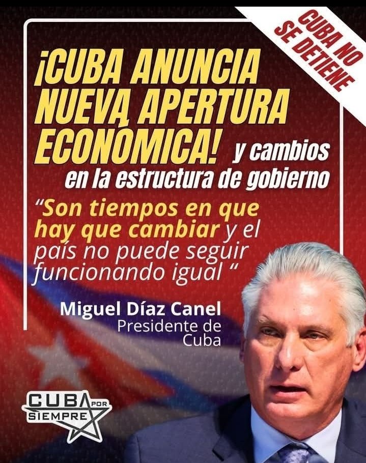 Danay_Riverol's tweet photo. Las transformaciones aprobadas no implican desvío del proyecto socialista de #Cuba https://t.co/doX9nNNldT