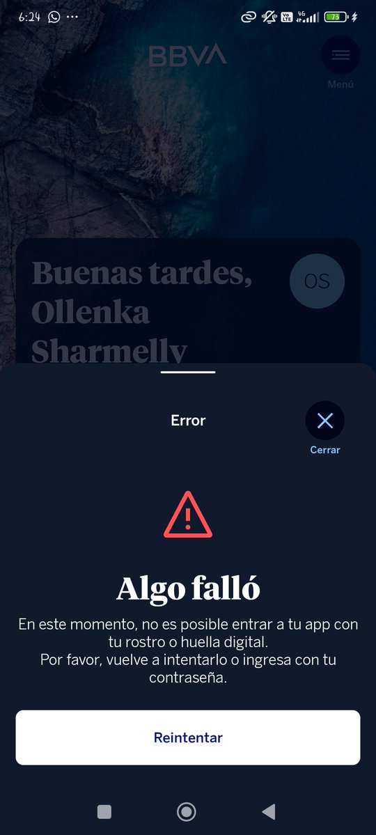 Sharmelly15's tweet photo. @bbva_peru Y sigue, ni con contraseña, ni huella, ni nada.
Que terrible, y esto es de casi todos los días https://t.co/TKEmAUTHed