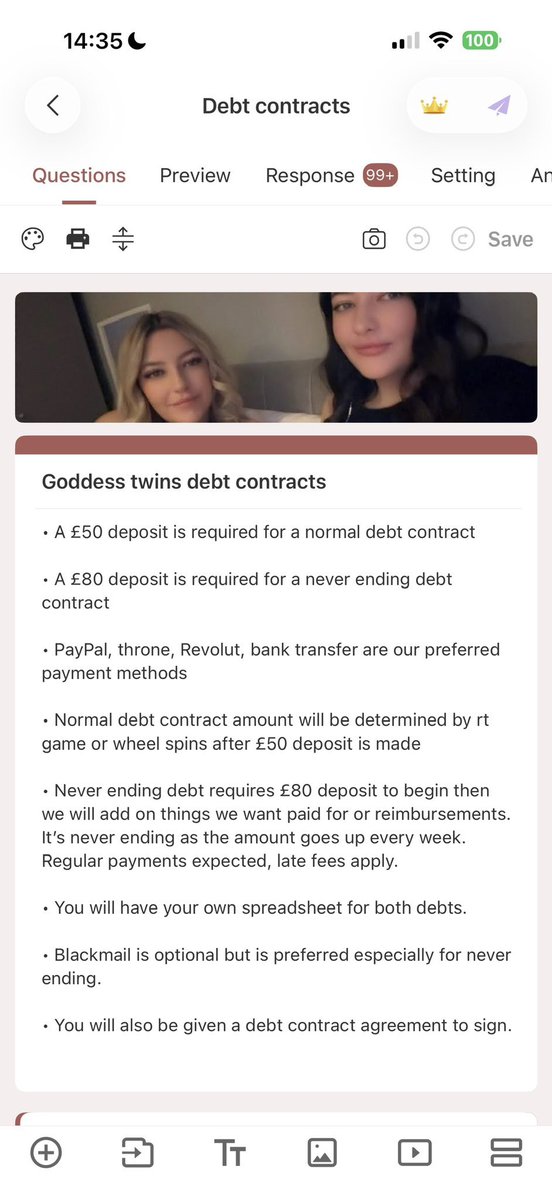 goddess_twins's tweet photo. Laughing at you like this every time we take your debt payments 😝 do you wish it was you too? 

https://t.co/scTSREP7uh https://t.co/hCeTb91iXd