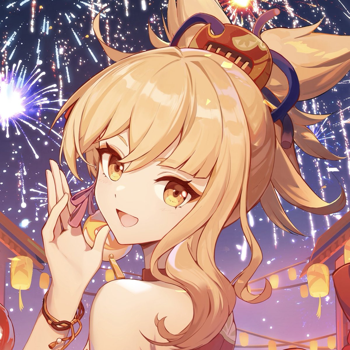 Daily Yoimiya 🎇 YOIMIYA BIRTHDAY! DAILY LIMIT tweet media
