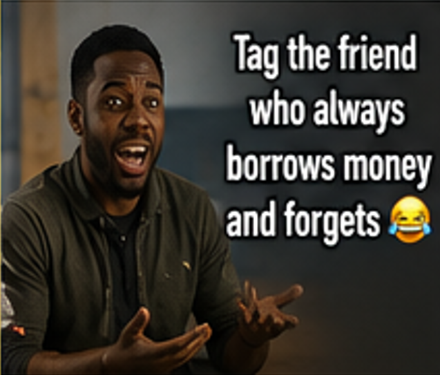 biz_time4's tweet photo. 🔥 Tag the friend who always borrows money and forgets 😂
#Friends #Funny #TagAFriend https://t.co/qWtlvqMv5a