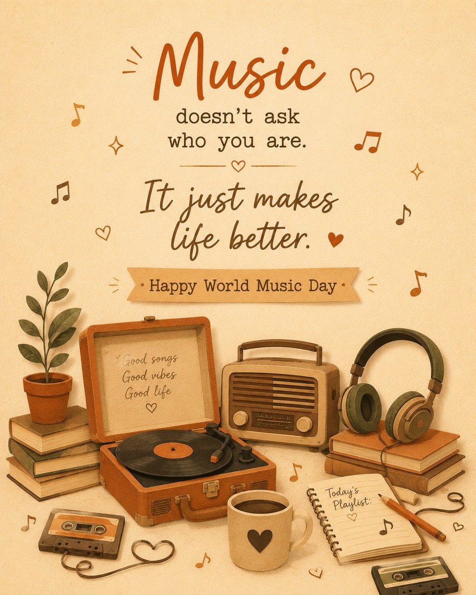 NeovoltIndia's tweet photo. POV:

You said,

"Just one song."

3 hours, 27 songs and an imaginary concert later... 🎧😂

Happy World Music Day. 🎵❤️ https://t.co/3ptQ0esktt