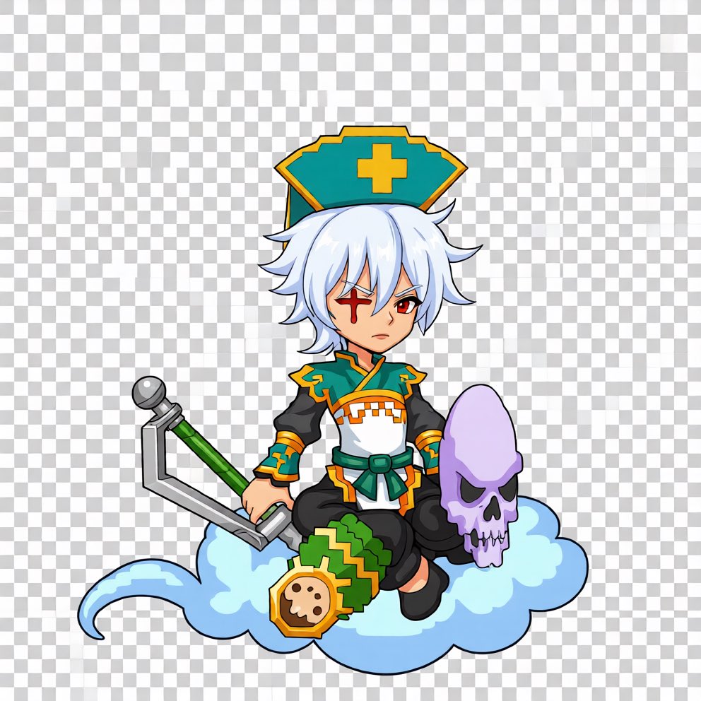 chibicon_net's tweet photo. え？AIって、今、こんな事出来るんだ？！
うちのゲームの数万のアイテムイラスト出力してみた

#チビクエスト https://t.co/empuENPZDW