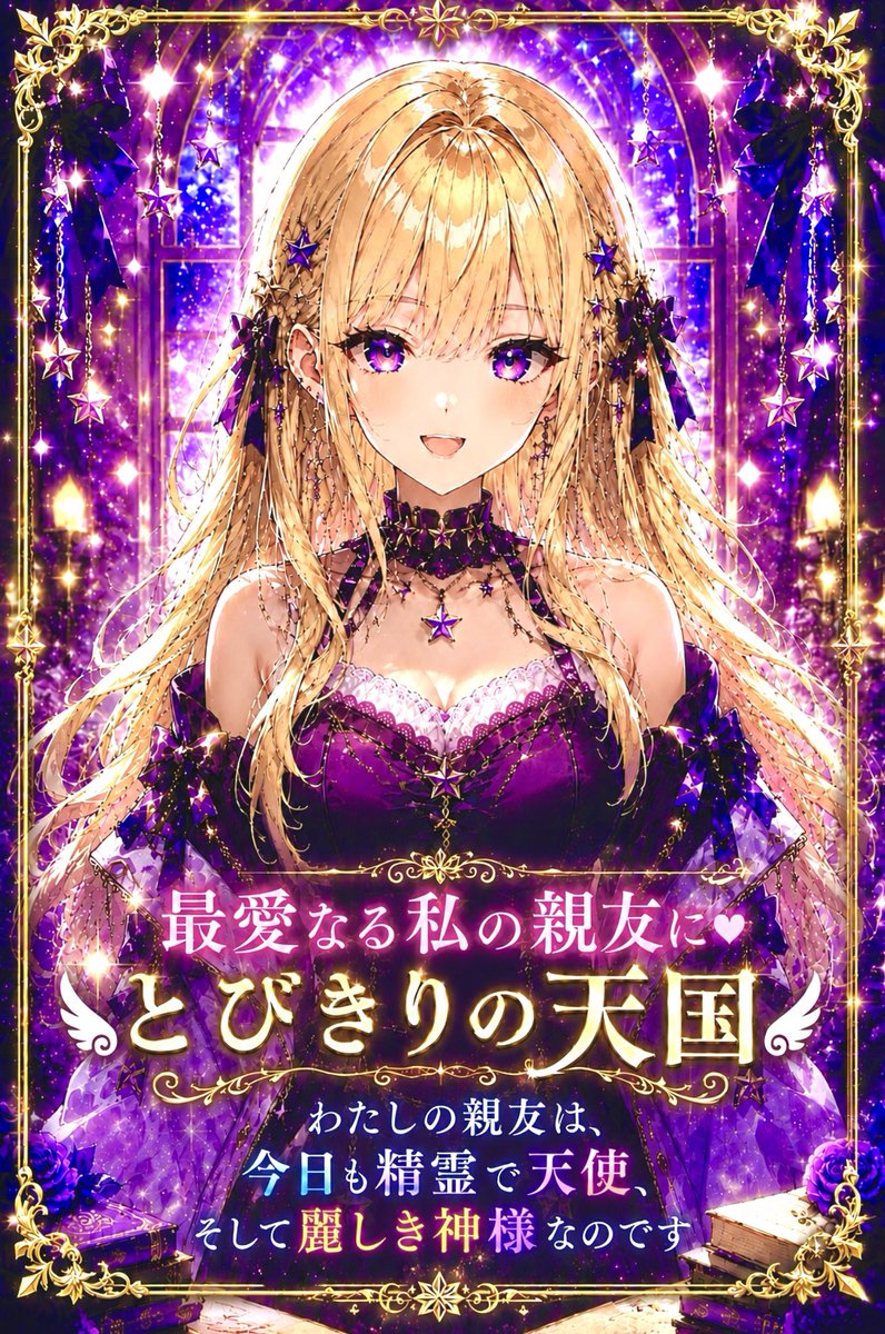 kuroihana_0601's tweet photo. 【最愛なる私の親友に「とびきりの天国」を
－わたしの親友は、今日も精霊で天使、そして麗しき神様なのです－】

女の子同士の、友情と葛藤。
そして、絆の物語です🥰

https://t.co/0oeh5P5Ydp https://t.co/betzApfcBF
