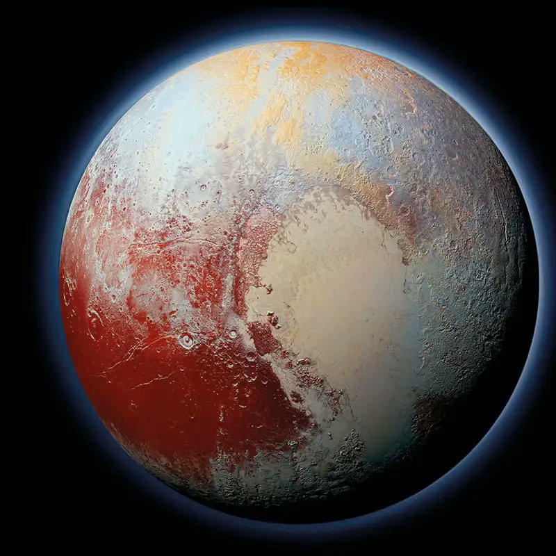 1000Frolly's tweet photo. GLOBAL WARMING FOUND ON PLUTO!
.
Pluto's atmosphere DOUBLED in height and pressure between 1988 and 2002, even though it was moving AWAY from the Sun for this entire period!
.
“Pluto’s atmosphere below 1,230km cannot be described by current physical models and showed remarkable structural changes during the 14 years 1988-2002” (Buie et al, 2002), (Elliot et al., 2007).
.
Buie, M., Elliot, J., Kidger, M., Bosh, A., Saá, O., Van Malderen, R., . . . Olkin, C. (2002). Changes in Pluto's atmosphere revealed by the P126A occultation. Paper presented at the Bulletin of the American Astronomical Society.
Elliot, J. L., Person, M., Gulbis, A., Souza, S., Adams, E., Babcock, B., . . . Pasachoff, J. (2007). Changes in Pluto’s atmosphere: 1988-2006. The Astronomical Journal, 134(1), 1.