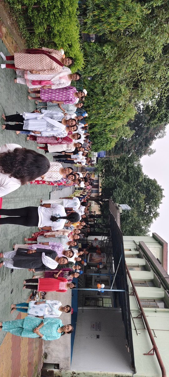 wbdhfw's tweet photo. Observance of IYD 2026 at Suri DH

#InternationalDayofYoga2026 #Yoga365 #VandeYog #IDY2026 #GangaYogaMashal #InternationalDayofYoga #WBHealth
@moayush
#IDY2026 #IDY #InternationalDayofYoga #InternationalDayOfYoga2026 #HarGharYoga #PMKeSaath #VandeYoga #GangotriseGangasagar https://t.co/mZgJUKH3ZP