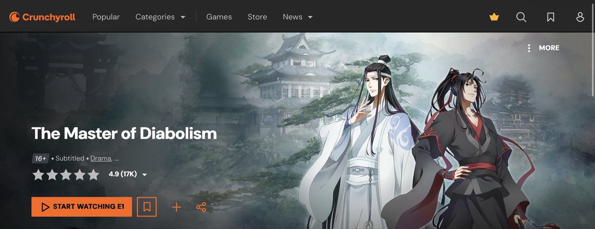 UnKnoWn111008's tweet photo. Lord of Mysteries is just 1K ratings away from being the first Donghua on the entire platform to reach 100K ratings!

It is the fastest growing Donghua on the entire platform! https://t.co/pUMOWA4jqY