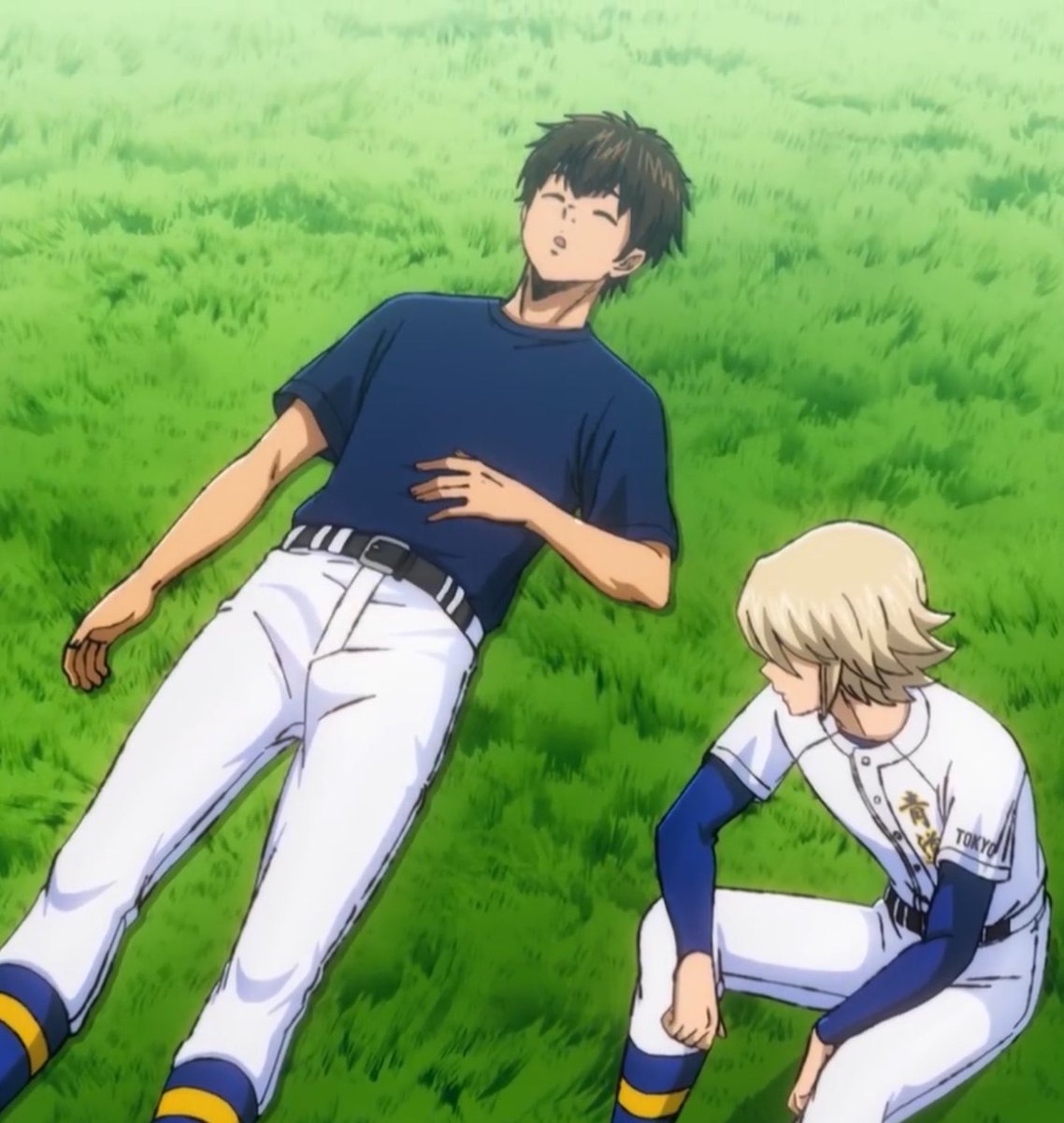 irieora's tweet photo. sleepy eijun 💤 

@anime_aotd_en 
#aceofthediamondart #daiyanoace https://t.co/EoocB6Rj0k