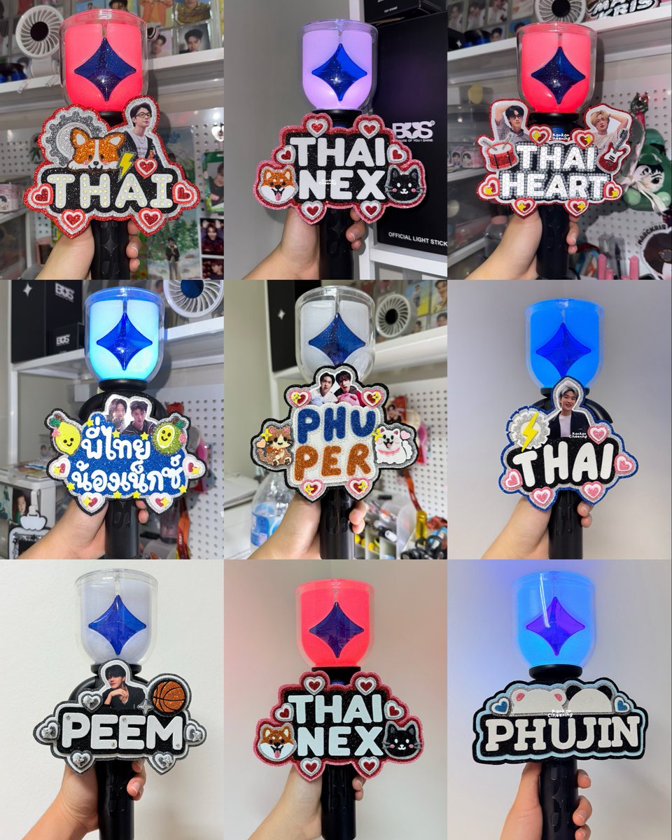 korkorcheering2's tweet photo. รวมงานป้ายติดบ๊อบ💙

#ตลาดนัดบัส #ตลาดนัดBUS 
#BUS_LIGHTASONE #ป้ายเชียร์ #ป้ายไฟ  #ป้ายเชียร์คอนเสิร์ต #ป้าย #griptok https://t.co/rTxsDlxHMy