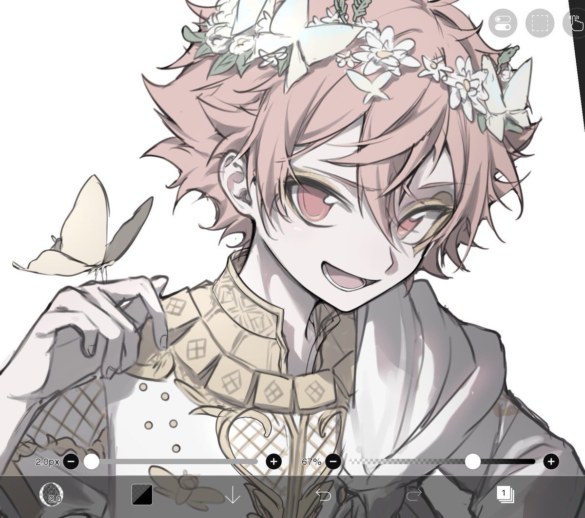 puffishe666's tweet photo. wip #twstイラスト https://t.co/ytWKQvbVqC