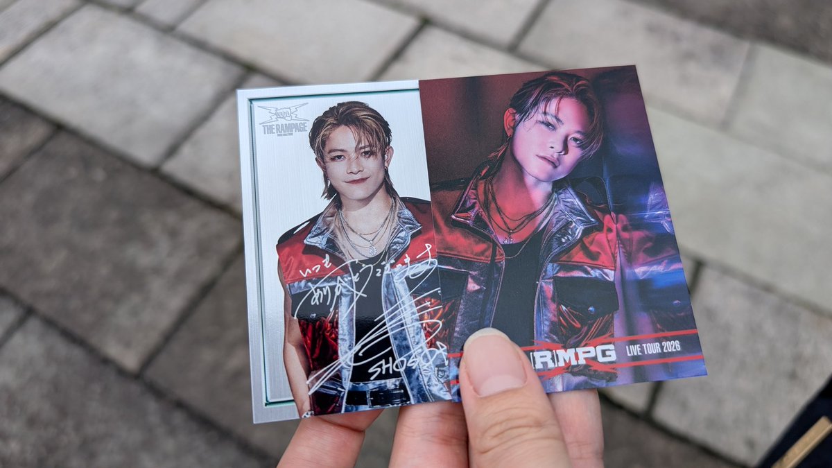 ronron12262's tweet photo. THE RAMPAGE (R)MPG ランペ 交換 フォトカ シクレ

譲:岩谷翔吾 ２種

求:藤原樹 シクレ

6/21福井手渡しのみ
宜しくお願いします🙇 https://t.co/qtrjrmip6K
