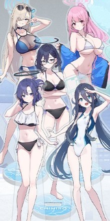 エイミとアスナがデデデーデ・デカデカすぎて気づかなかったけど チヒロめちゃデっっっかいな?? あとユウカの太ももがまたナーフされてる。