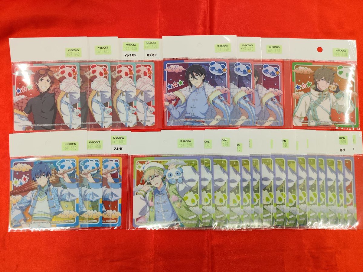 入荷情報】 「アイドルマスターSideM」 HMV POP UP SHOP ネオチャイナ 
