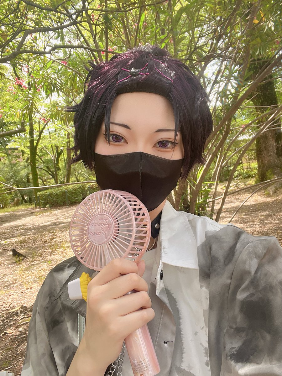 T_T___04's tweet photo. いまーす😆‼️‼️‼️‼️‼️風邪ひいたからマスクしてます…🥲
 #アロフェス https://t.co/qppBg9vaXl