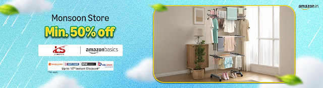ViralCheckIn's tweet photo. Amazon Monsoon STORE is NOW LIVE https://t.co/YXqFSH2UxS
#contestalert #giveaway #free #freesamples #giveawayalert #GiveawayIndia #Amazon #Monsoon #STORE #rain #rainyday #cold #elnino #shop #offer #deal #flipkart
#1 #Contest, #Deals and #Freebies site #fforfree #FathersDay https://t.co/xjLJBoJx1V